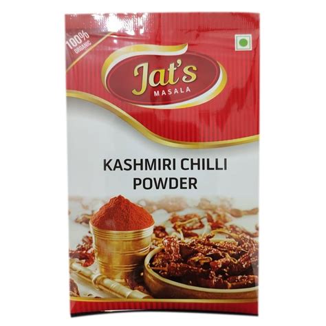 Glossy Chilli Powder Printed Packaging Pouch Heat Sealed At Rs Kg