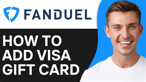 How To Add Visa Gift Card To Fanduel 2024 YouTube