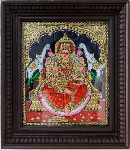 Customized Authentic Lakshmi Tanjore Painting At Rs Thanjavur