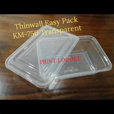 Jual Thinwall 750 Ml Food Container 750 Ml Plastik Container