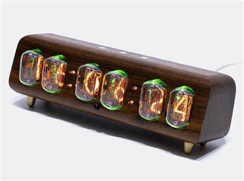 Keebmonkey In Nixie Clock Features Nixie Tubes Inside A Single Piece