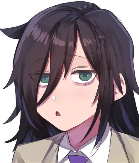 Safebooru 1girl Absurdres Bags Under Eyes Black Hair Brown Jacket