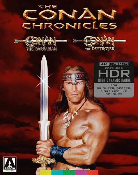 Conan The Barbarian The Destroyer On 4k Blu Ray In The Conan