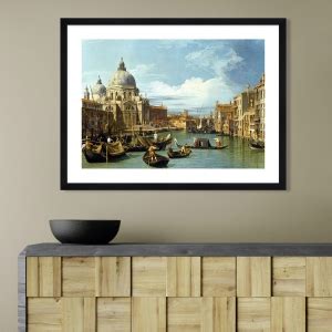 Tableau Sur Toile Canaletto L Entr E Du Grand Canal Venise