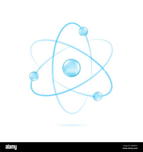 Icono De Rbita De Tomo F Sica Cu Ntica Mol Cula Realista De Color