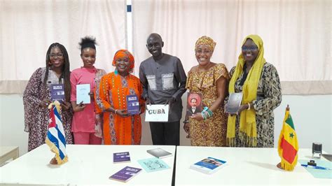 Presente la literatura cubana en biblioteca Ousmane Sembène de Dakar