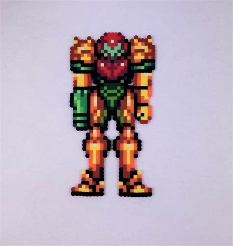 Collectibles Art And Collectibles Samus Aran Super Metroid Perler