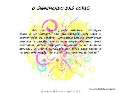 Ppt O Significado Das Cores Powerpoint Presentation Free Download