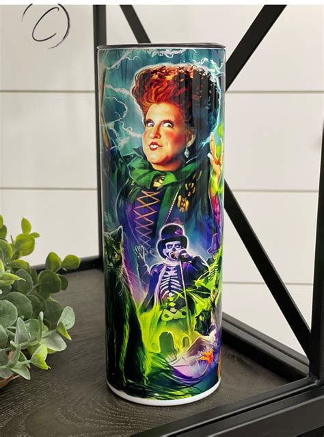 Hocus Pocus 20oz Skinny Tumbler Uniclothisaur