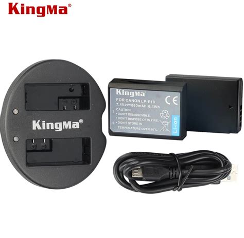 Jual Battery Kingma Lp E For Canon Dual Battery Charger