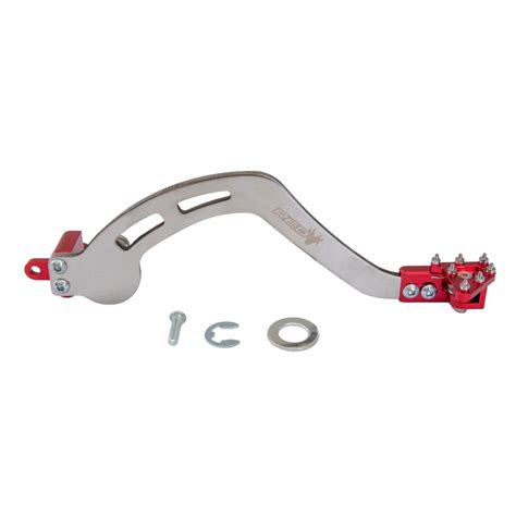 Pedal Freio A O Inox Ponta Retr Til Red Dragon Honda Crf F Moto