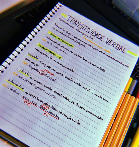 MAPA MENTAL SOBRE TRANSITIVIDADE VERBAL - STUDY MAPS