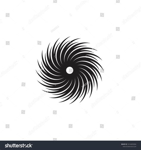 Vortex Vector Illustration Icon Logo Template Stock Vector (Royalty ...