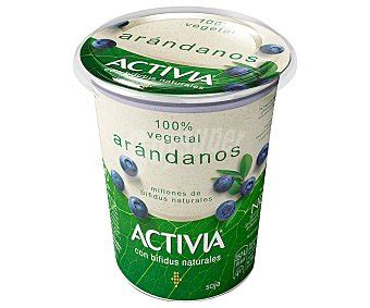 Activia Danone Bífidus de origen natural con soja y arádanos 400 g