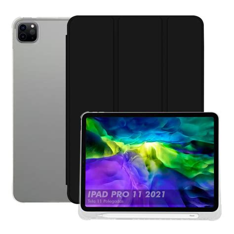 Capa Case Ipad Pro Gera O Smart Couro Magn Tica Porta