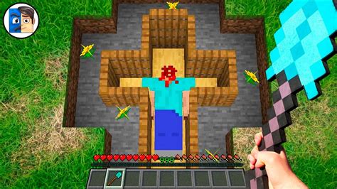 Minecraft In Real Life POV Realistic HEROBRINE GRAVE Minecraft EN LA