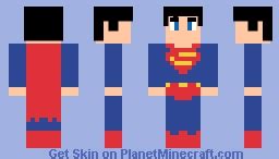 NUEVO TRAJE SUPERMAN (DC'S SUPERMAN) SKIN Minecraft Skin