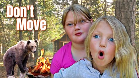 A BEAR at CAMP! - YouTube