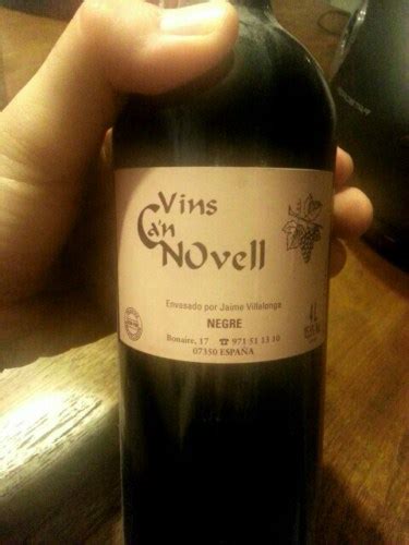 Can Novell Negre Vivino Us