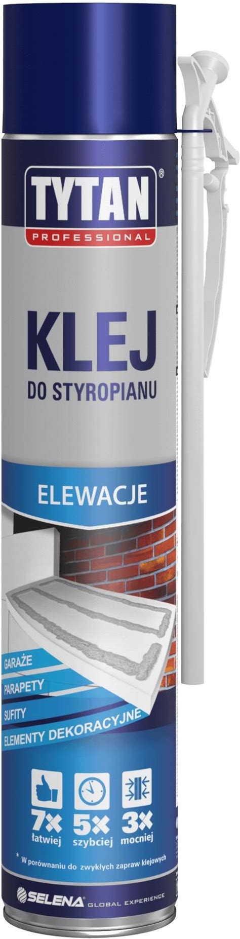 Klej TYTAN PROFESSIONAL Klej do styropianu w wersji wężykowej 750 ml