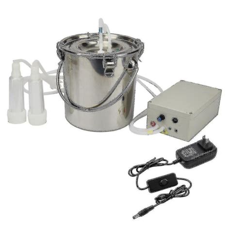 5l Electric Milking Machine Stainless Steel Milker Pulsator For Farm