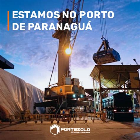 Estamos no Porto de Paranaguá Fortesolo