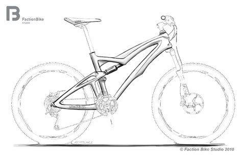 Mountain Bike Drawing at GetDrawings | Free download