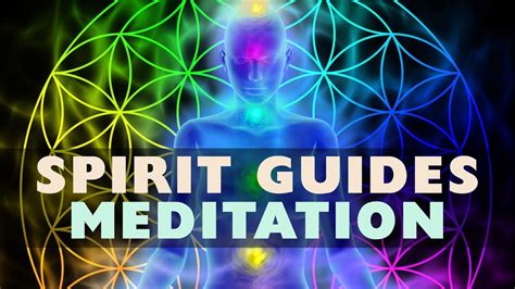 Meeting Your Spirit Guides Guided Meditation Youtube