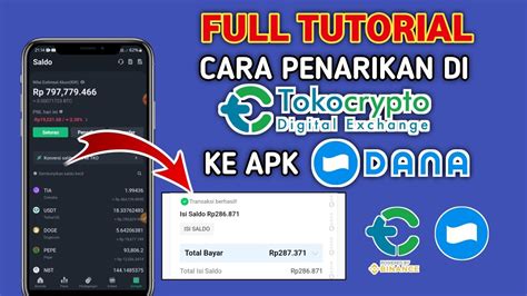 Cara Penarikan Di Tokocrypto Ke Dana Cara Withdraw Di Tokocrypto Ke