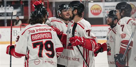 Ligue Magnus Les Aigles De Nice Re Us Trois Sur Trois Les Aigles De Nice