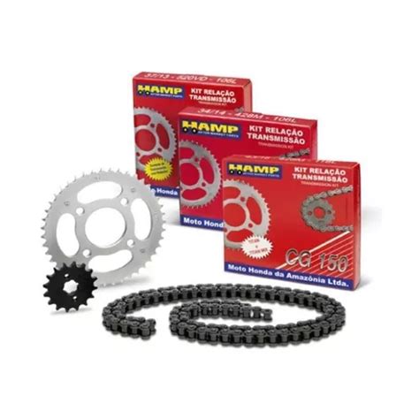 Kit Transmision Honda Hamp C Biz Con Cadena Avant Motos