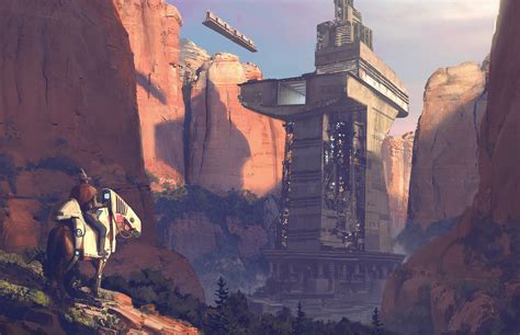 Artstation Wild West Environment Fortress