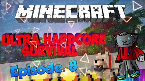 Minecraft Ultra Hardcore Survival S E Caving Youtube