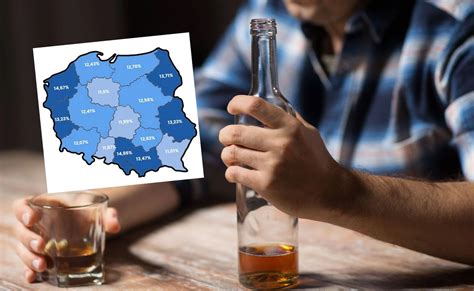 Alkohol gdzie pijemy go najwięcej Alkoholowa mapa Polski zaskakuje