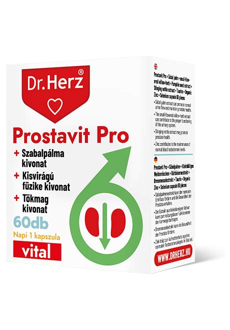 DR Herz Prostavit Pro 60 Db Kapszula Dr Herz