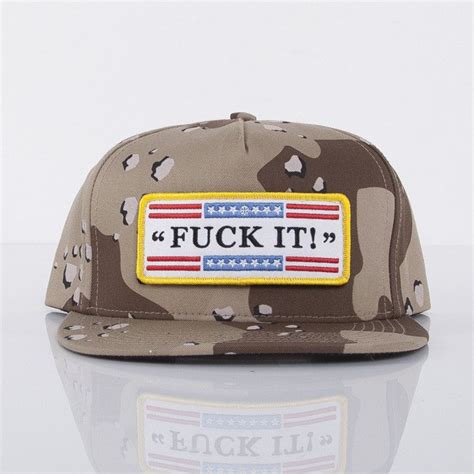 HUF Cap Snapback Fuck It Tactical Desert Bludshop