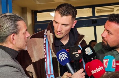 Trabzonspor Un Yeni Transferi Thomas Meunier Trabzon Da CANLI YAYIN