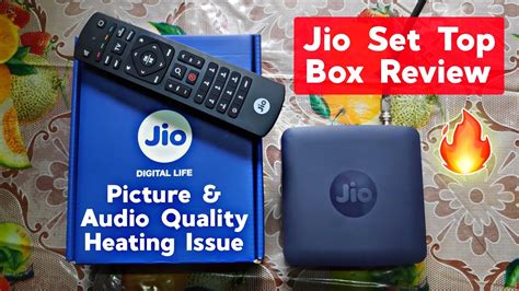 Jio FULL HD Set Top Box Review Picture Audio Quality Heating