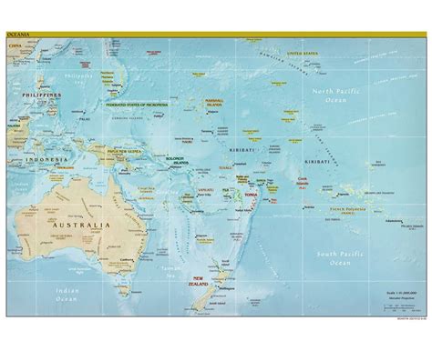 Maps Of Oceania And Oceanian Countries Collection Of Maps Of Oceania