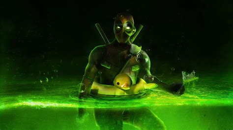 2560x1440 Toxic Deadpool 1440p Resolution Hd 4k Wallpapers Images Backgrounds Photos And Pictures