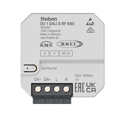 DU 1 DALI S RF KNX UP UP Funk Aktoren KNX Theben