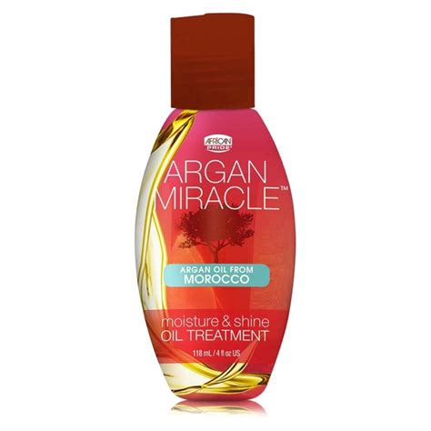 African Pride Argan Miracle Moisture And Shine Oil Treatment 118ml