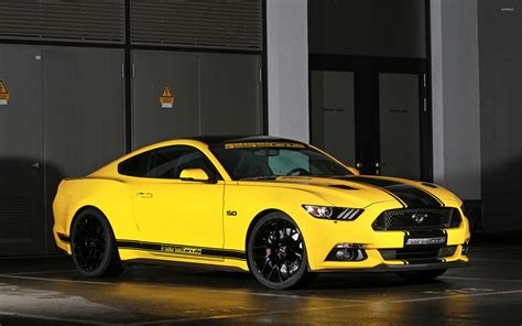 Yellow Mustang Wallpapers - Top Free Yellow Mustang Backgrounds ...