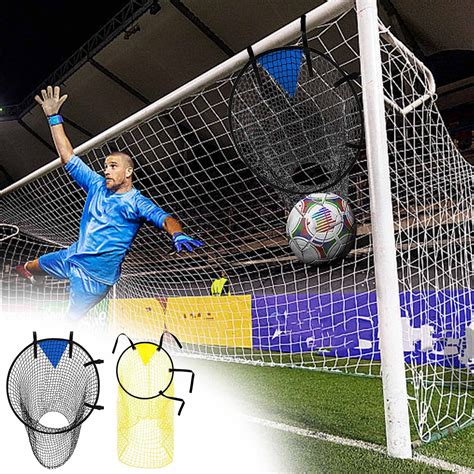 blukids soccer training net corner soccer train goal easy  attach