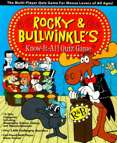 Rocky And Bullwinkles Know It All Quiz Game Pcmac