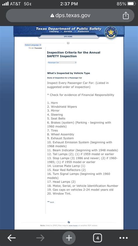 Texas vehicle inspection : r/texas