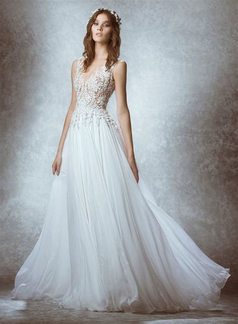 Ethereal Looks From Zuhair Murads Fall Bridal Collection