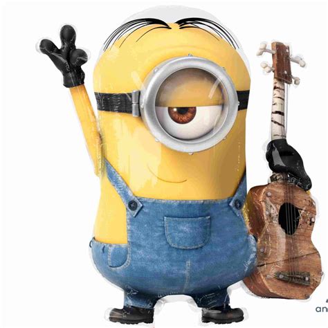 Minions Foil Balloons | Stuart with Guitar | partyHAUS