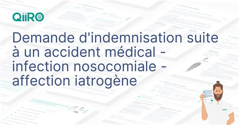 Demande D Indemnisation Suite Un Accident M Dical Infection