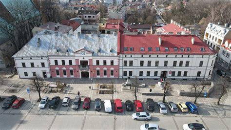 Centrum Olkusza wygląda zupełnie inaczej z lotu ptaka Zobacz jak się